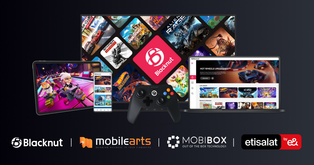 Blacknut & Etisalat Bring Convenient Cloud Gaming to Millions of Users in UAE through MobiBox