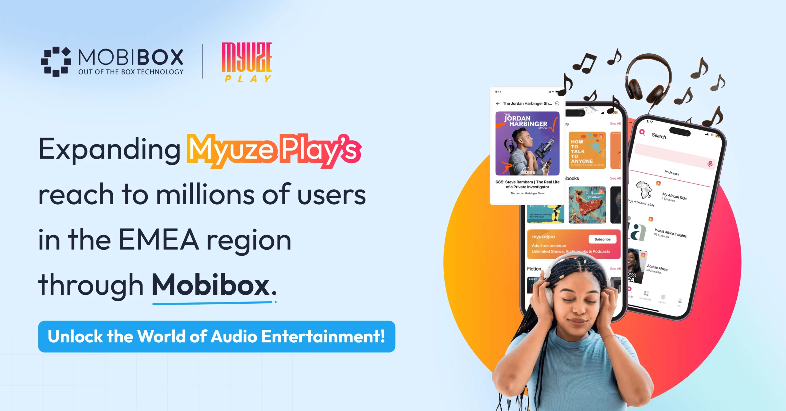 MobiBox and Vurtux Digital Announce the Launch of myuzePlay, a Revolutionary Audiobook Reviews and Podcasting Platform